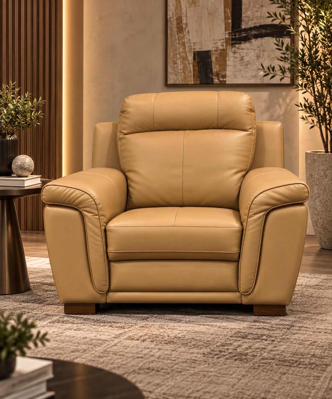 NOVA Bespoke Italian Lounge Chair - Sofa Lusso Bangalore